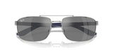 Ray-Ban R3737 Grey Mirrored Lens / Silver & Blue Frame Sunglasses -NEW