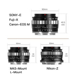 TTArtisans 23mm F1.4 APS-C Lens for Sony E mount a5000 a5500 a6000 a6300 a6400