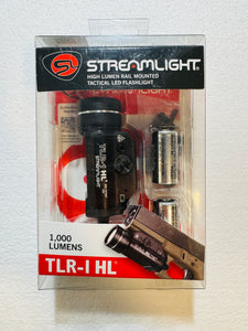 Streamlight TLR-1 HL 1000 Lumen Rail Mounted Tactical LED Flashlight - BLK