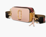 Mark Jacobs Women's Crossbody The Snapshot Rose Multi Small Shoulder Bag