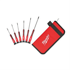 Milwaukee 48-22-2606 6 PC Precision Screwdriver Set w/ Case