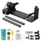 xTool RA2 Pro for xTool Y-axis Rotary Roller for Engraving Cylindrical Objects