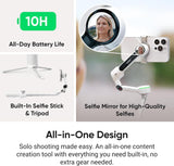 Insta360 Flow 2 Pro 3-Axis AI-Powered Smartphone Gimbal - Summit White