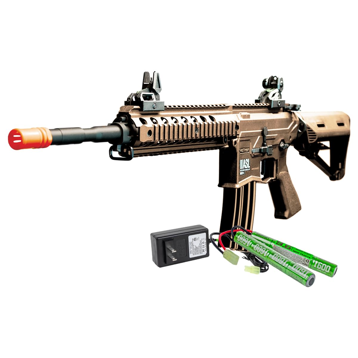 Valken ASL MOD-L Hi-Velocity M4 AEG Airsoft Rifle - Electric Full/Semi + Battery/Charger