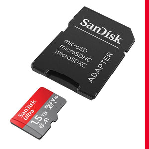 SanDisk 1.5TB Ultra microSDXC UHS-I Memory Card - SDSQUAC-1T50-GN6MA