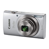 NEW Canon PowerShot ELPH 180 20 MP Digital Camera (Silver) w/ 32GB Accessory Bundle