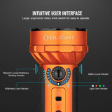 OLIGHT Marauder Mini 7000 Lum 600M Rechargeable Waterproof LED Flashlight - Orange