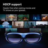 Rokid Max AR Glasses, RA201 Cinema TV Video Gaming Big Screen Augmented Reality