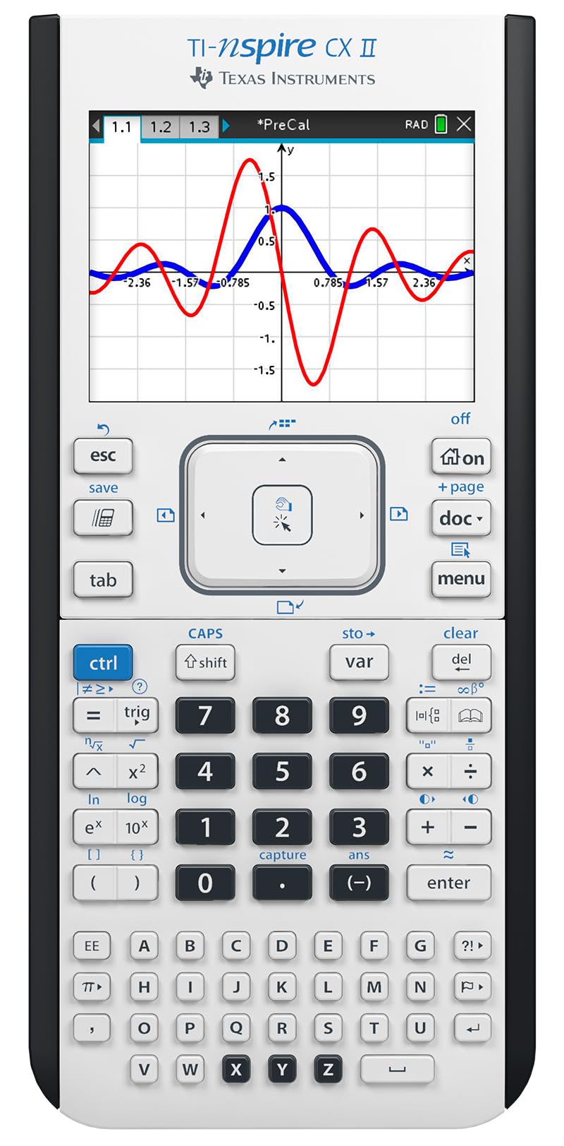Texas Instruments TI-Nspire CX II Graphing Calculator - White brand new sealed