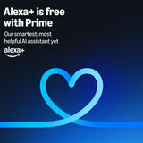 Amazon Echo Frames (newest model), Smart glasses, Designed for Alexa+, Round frames in Blue Tortoise with polarized sunglass lenses