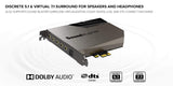 Creative Sound Blaster AE-7 Hi-Res Internal PCIe Sound Card, Quad-Core Processor