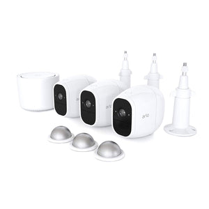 Arlo Pro 2 Wireless 3 Camera Security System with Baste Station (VCS3000C-100NAS)