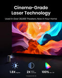 NEBULA Capsule 3 Laser Outdoor Portable Mini Smart TV Projector - Excellent