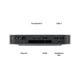 Apple Mac Mini Desktop Computer, M2 Chip with 8-Core CPU and 10-Core GPU, Early 2023, - 16GB, 256GB SSD