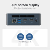 Beelink SEI8 Mini PC Intel 8th Gen i5-8279U - 8GB RAM - 256GB NVMe SSD 4K
