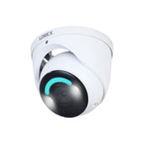 Lorex 4K Wired Dome Security Camera Smart Security Lighting 2-Way Audio E896DD