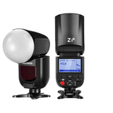NEEWER Z1-N TTL Round Head Flash Speedlite for Nikon + Case
