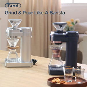 Gevi 4-in-1 Smart Pour-Over Coffee Machine SILVER GESCMA705-U