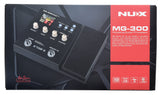 NUx MG-300 Guitar Multi-Effects Processor, Amp Modeling, TSAC-HD Pre-Effects- NEW