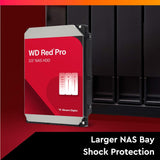 WD Red Pro 18TB 7200 RPM SATA 6Gb/s 512MB Cache 3.5'' NAS HDD WD181KFGX