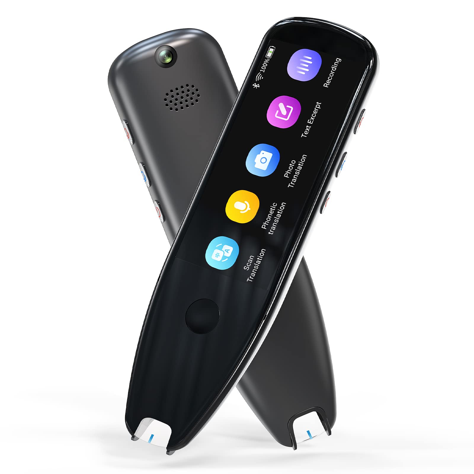 Vormor OCR Pen Scanner and Reader With LCD Touchscreen - 112 Language Smartpen