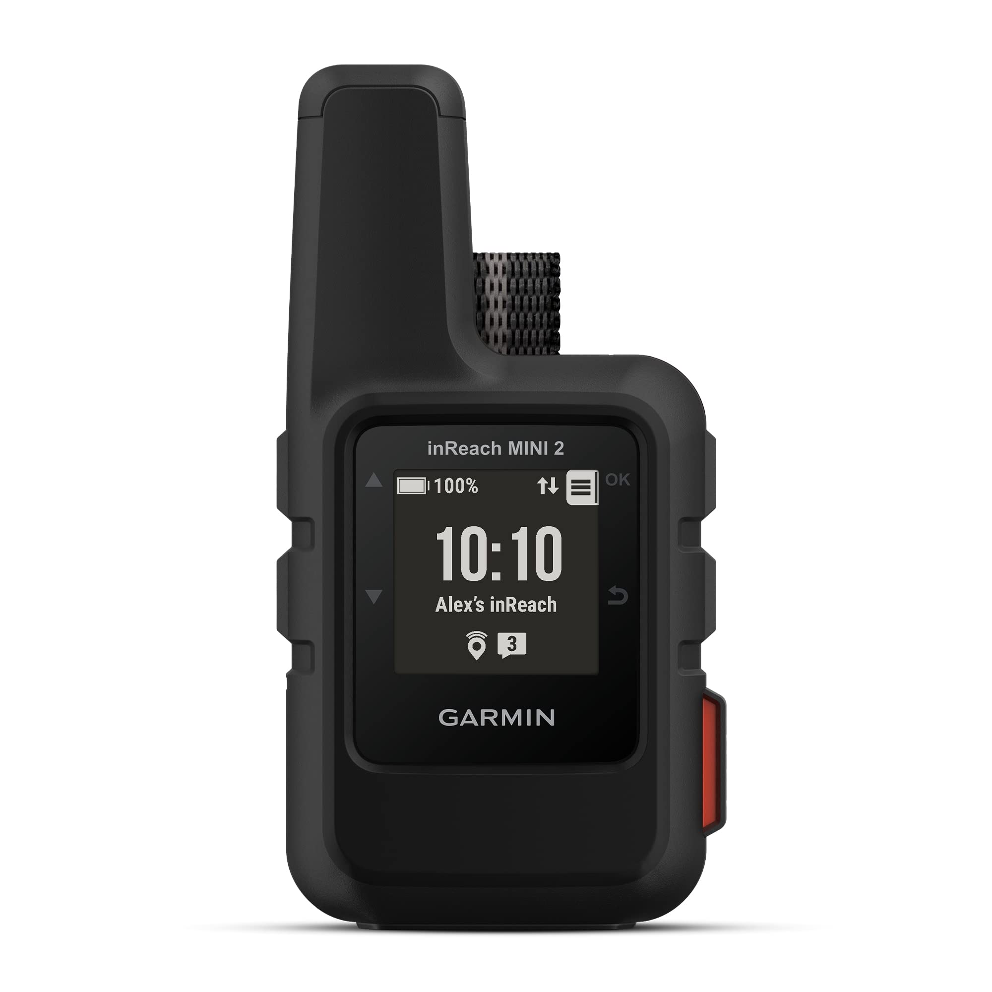 Garmin inReach Mini 2 Lightweight and Compact Satellite Communicator, Black