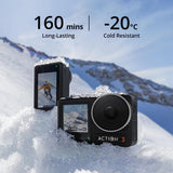 DJI Osmo Action 3 Adventure Combo Waterproof Action Camera - 3 Batteries in Combo