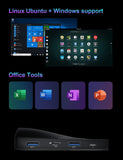 AWOW Mini PC Stick 8GB RAM 256GB ROM, Intel Celeron J4105 Windows 11 Pro - NEW