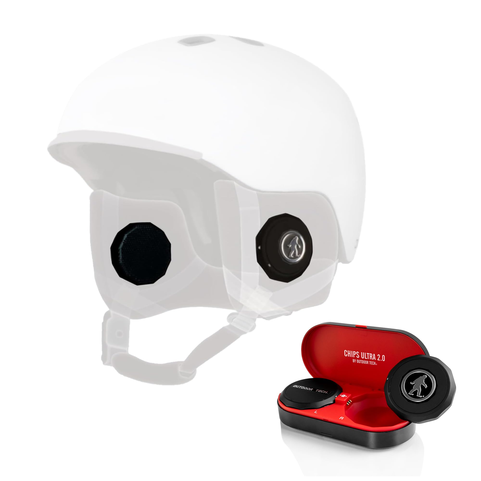 Outdoor Tech Chips Ultra 2.0 True Wireless Snow Audio Helmet Black OT0063-B