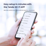 Tenda Nova Mesh WiFi System Covers Up To 6,000 Sq.Ft - 3 Pack - AC1200