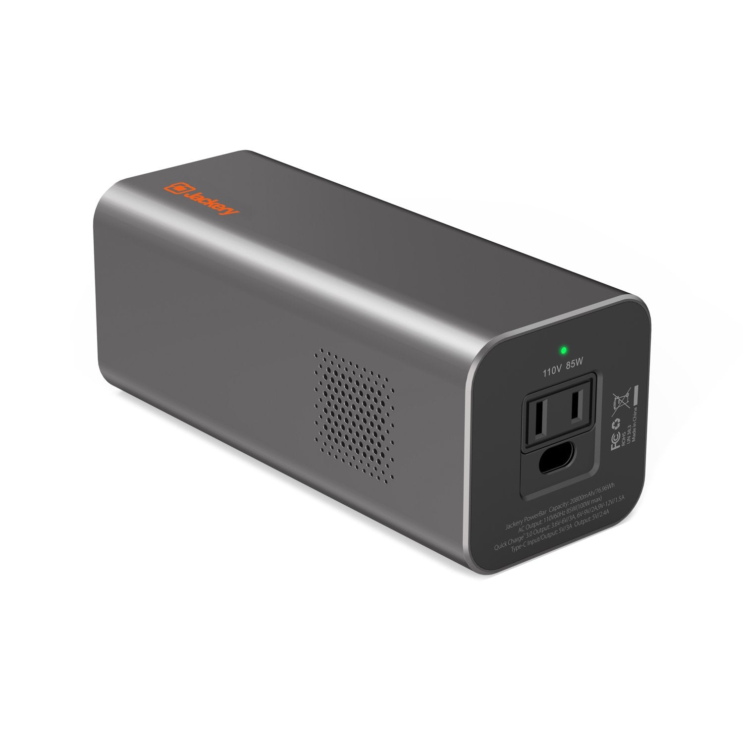 Jackery PowerBar Portable Electronics Charger & AC Outlet 20800mAh - NEW