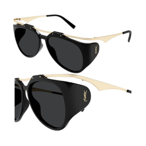 SAINT LAURENT SL M137 / F AMELIA Floating Aviator Sunglasses - NEW