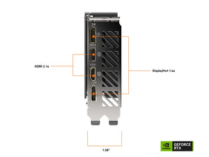 GIGABYTE GEFORCE RTX 4060 WINDFORCE EAGLE OC 8GB GDDR6 GRAPHICS CARD