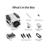 DJI Mini 3 (DJI RC) 4K HDR Video Shooting 38 Minute Flight Drone Gray 10km - NEW