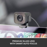 Logitech StreamCam Plus Webcam with Tripod Mount (Graphite), 1080p (960-001280)