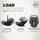 Cybex Cloud G Lux Comfort Extend Infant CarSeat - Lava Gray - Brand New in Box