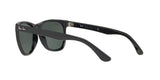 Authentic Ray-Ban New Wayfarer Sunglasses RB4184 Black Gloss Gray Green Lens