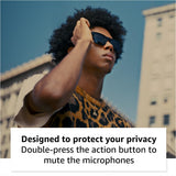 Amazon Echo Frames (newest model), Smart glasses with Alexa+ Polarized Sunglasses