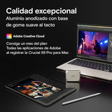 Crucial X9 Pro for Mac - 2TB Portable External SSD - Up to 1050MB/s - NEW