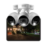 Lorex Fusion 4K 12 Camera Capable (8 Wired) 2TB Wired DVR System, 2xCam(M.Ref)