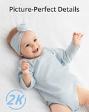 eufy Wi-Fi Baby Monitor 2K Security Camera Noise&Temperature Detect Night Vision