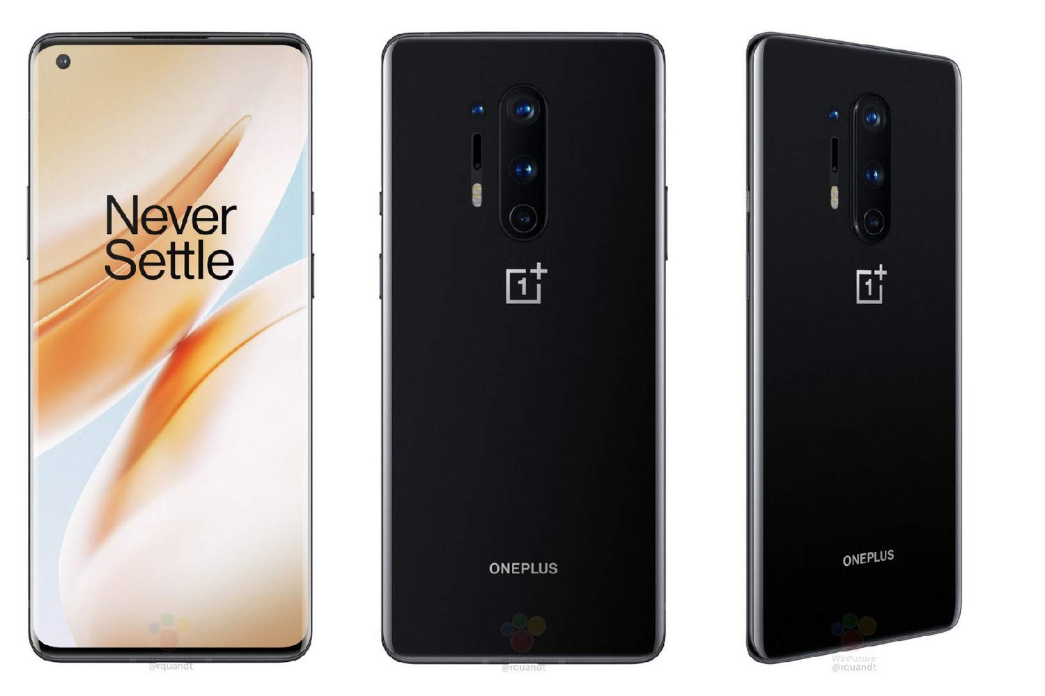OnePlus 8 5G - IN2020 -128GB + 8GB - Glow Silver Kit - (T-Mobile / Unlocked) - NEW