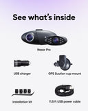 Nexar Pro GPS Dual Dash Cam / Camera System - 64GB MicroSD