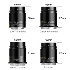 TTArtisan 50mm f/1.4 Lens Full Frame for Leica M Mount