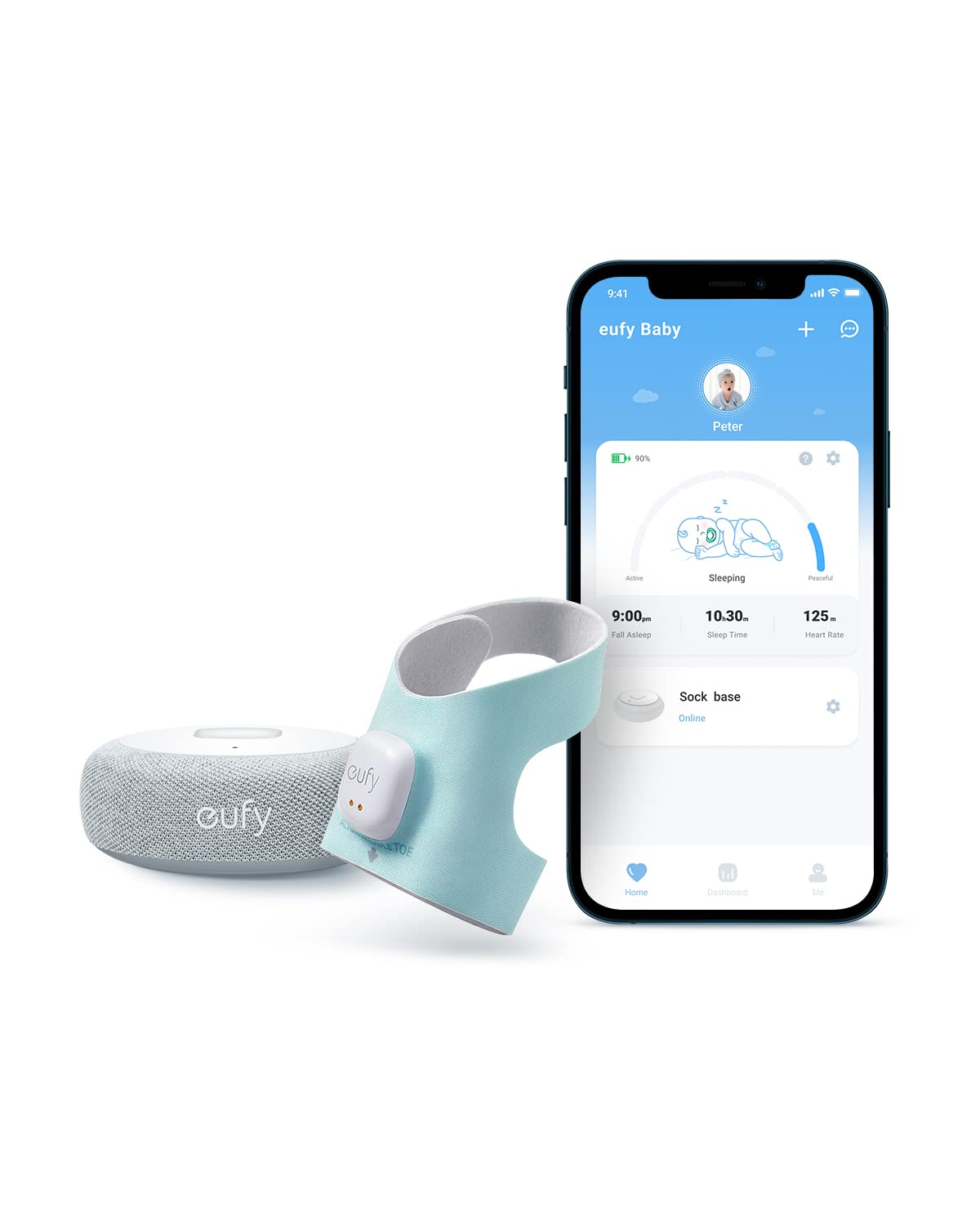 Eufy Baby Smart Sock S320 Smart Baby Monitor for Baby 24 Hours