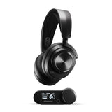 SteelSeries Arctis Nova Pro Wireless Multi-System Gaming Headset - Premium Hi-Fi Drivers - Active Noise Cancellation - Infinity Power System - Stealth Retractable Mic - PC, PS5/PS4, Switch, Mobile