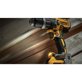 DEWALT 20V MAX* XR Compact Hammer Drill Kit, 1/2-Inch, 2.0-Amp Hour DCD796D2