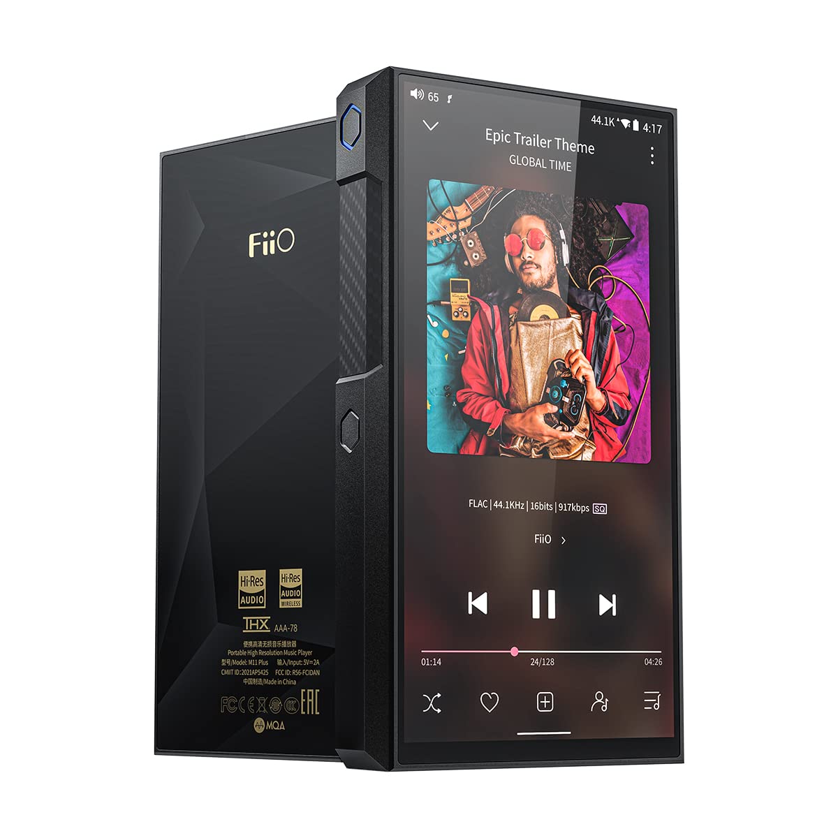 FiiO M11 ESS Plus + Portable High-Resolution Wireless Music Player - New Sealed