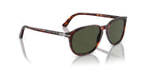 Persol 0PO3019S 24/31 Havana/Green Square Shaped 55mm Sunglasses - NEW