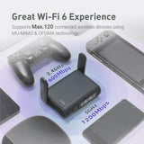 GL.iNet Slate AX GL-AXT1800 Portable Wi-Fi 6 Gigabit Wireless Router - New Sealed